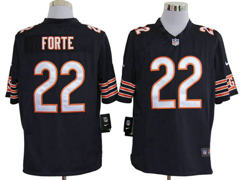 NFL North Chicago Bears Forte 22 Blue Nike Game Nike Nfl jersey